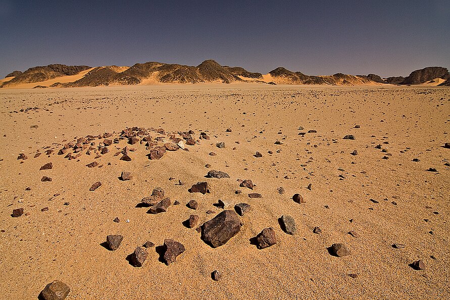 La nécropole de Monkhor. Sud Tadrat algérienne