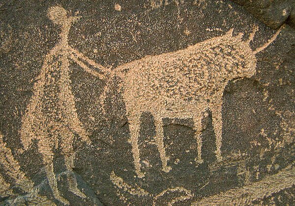 Les bergers de Tamakom Les bergers de Tamakom Les gravure originales du kori Tamakom dans le massif de l"Aïr.
