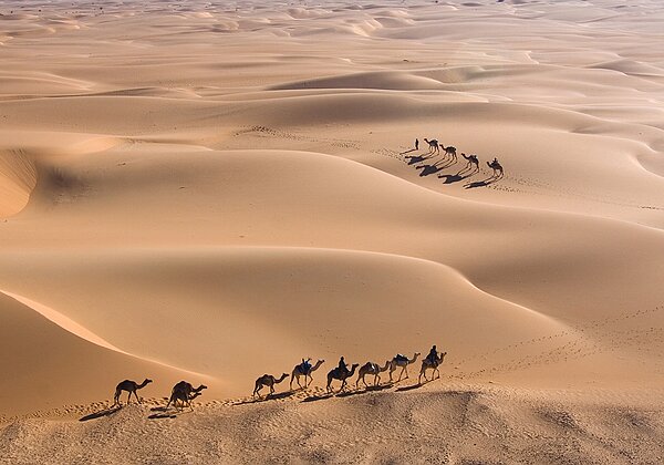 Dunes et caravanes Dunes et caravanes Les images de l'exposition